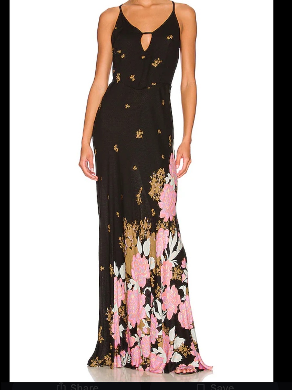 Intimately Get To You Printed Maxi Slip - Picture 7 of 7